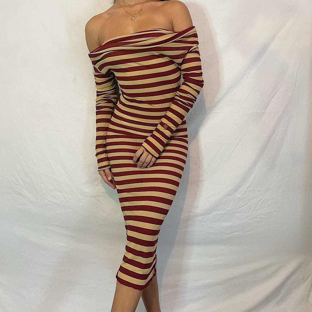 Vintage 90s jean Paul guiltier midi mesh dress
